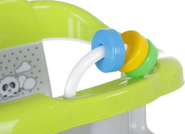 Сиденье для ванной Maltex с присосками Панда зеленый