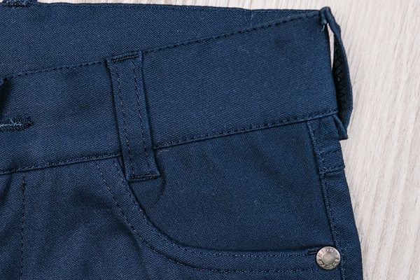 Штаны для мальчиков West-Fashion М Чинос р.128 синий А1203 