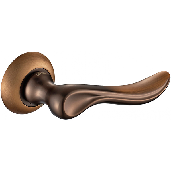 Ручка на розетке Linde Z-1295 матовая бронза