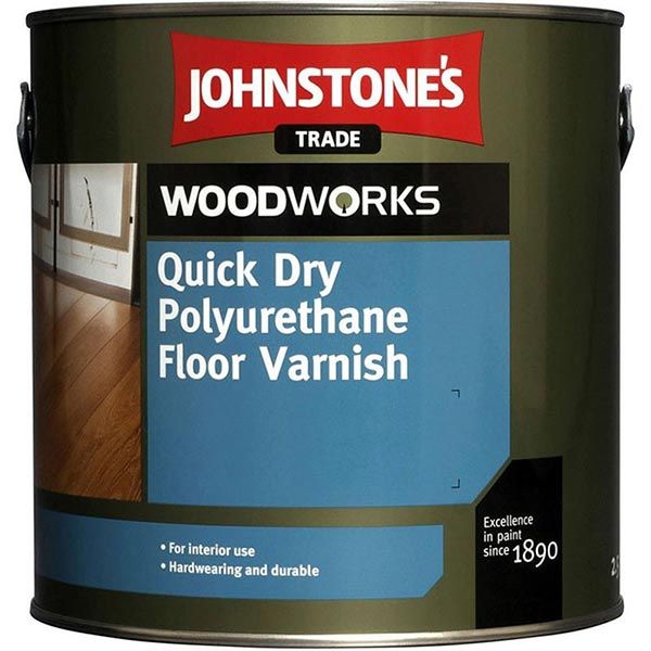 Лак мебельный Durable Quick Dry Polyuretane Varnish Johnstone's полумат 0,75 л