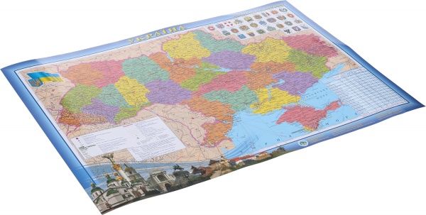 Карта Украины административная М 1:2 400 000 Інститут передових технологій