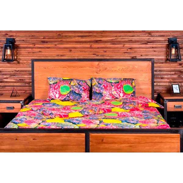 Комплект постільної білизни Елегія 2,0 різнокольоровий Rigel 