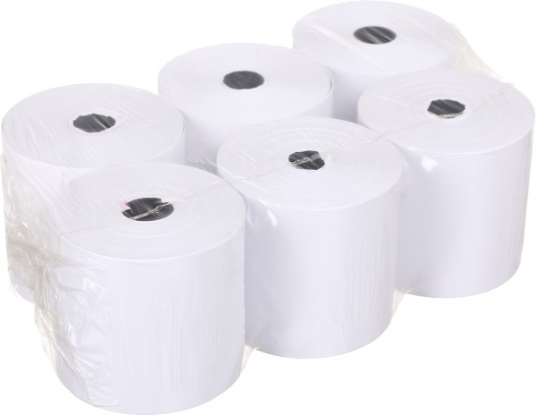 Лента кассовая ширина 57 мм 60 м 6 штук в спайке