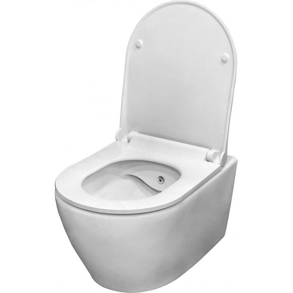 Унитаз подвесной Imprese Blanice с сиденьем slim soft-close i11777
