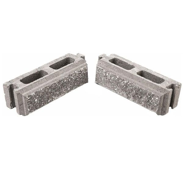 Элемент подмурка Кая 80x240x75 мм черно-белый Моноліт-Брук 