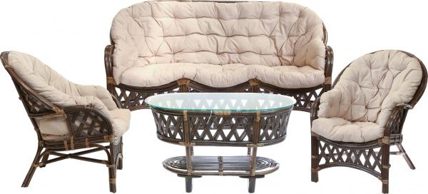 Комплект мебели Indigo Азалия ротанг 