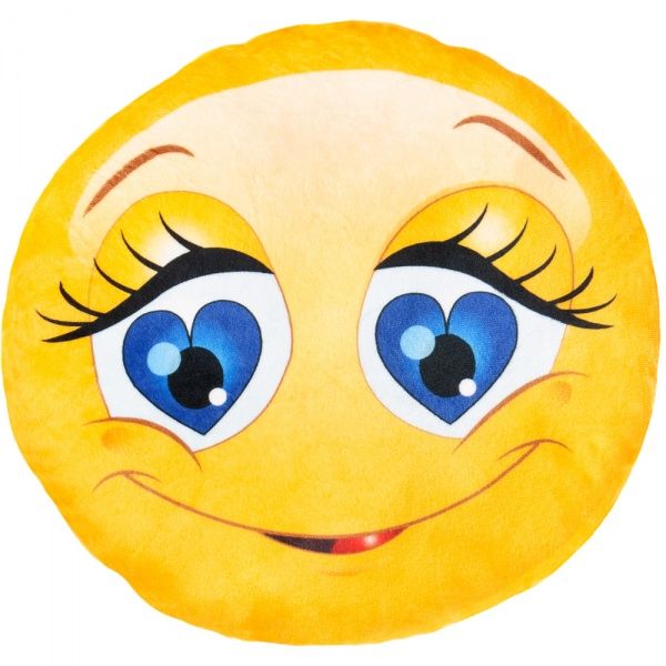 Подушка декоративная Stip Смайлик-девочка 35 см