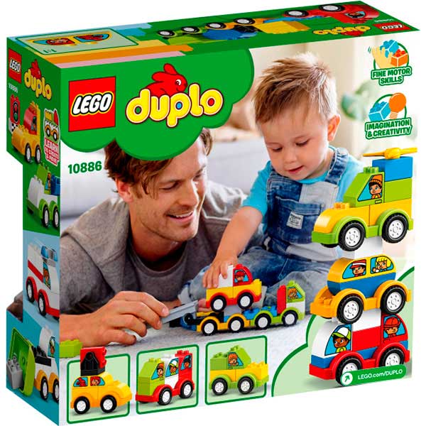 Конструктор LEGO Duplo Мої перші машини 10886