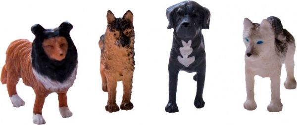 Мини-фигурка POCKET BOX Мягкие собаки PB6703 