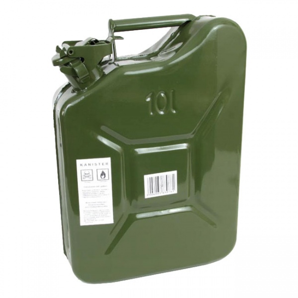 Каністра металева для палива 79761/K10 10 л