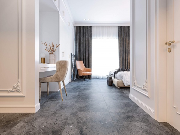 Плитка Golden Tile SHOT темно-сірий SHП520 600x600 