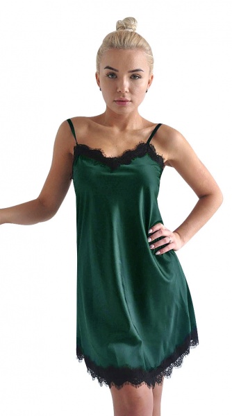 Нічна сорочка Каміла 420-2023 р.M темно-зелений