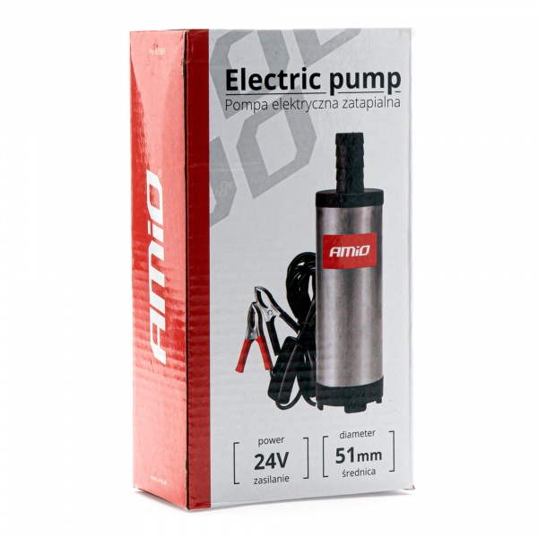 Насос аккумуляторный AMiO дизельный 24В 51 мм (02069)
