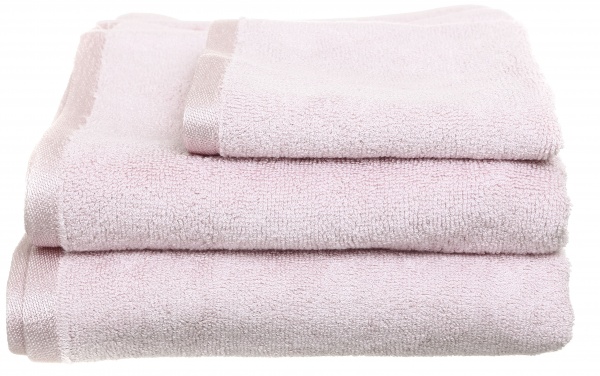 Рушник махровий Glossy 70x140 см пудровий Texpol 