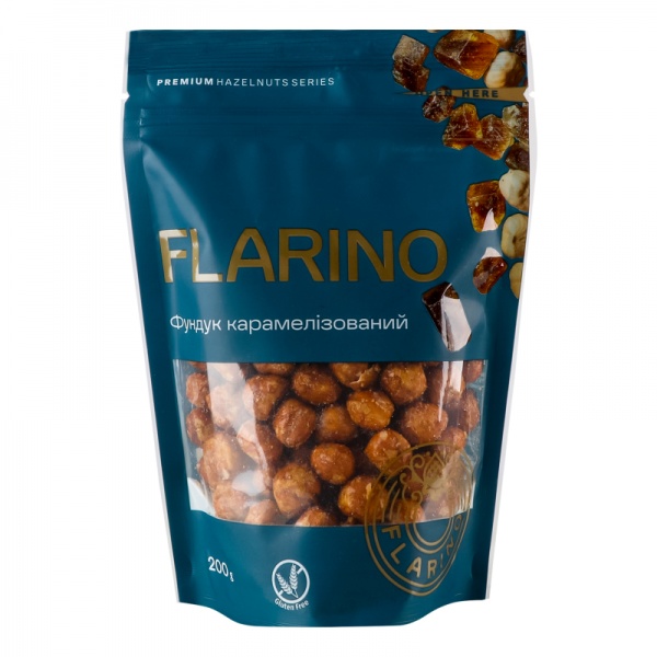 Фундук Flarino жареный карамелизированный 200 г 