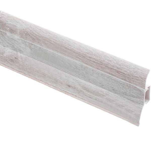 Плинтус Korner King Floor 23x62x2500 мм дуб белый