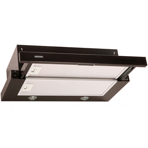 Витяжка Eleyus Breeze II BL+G black 60 см