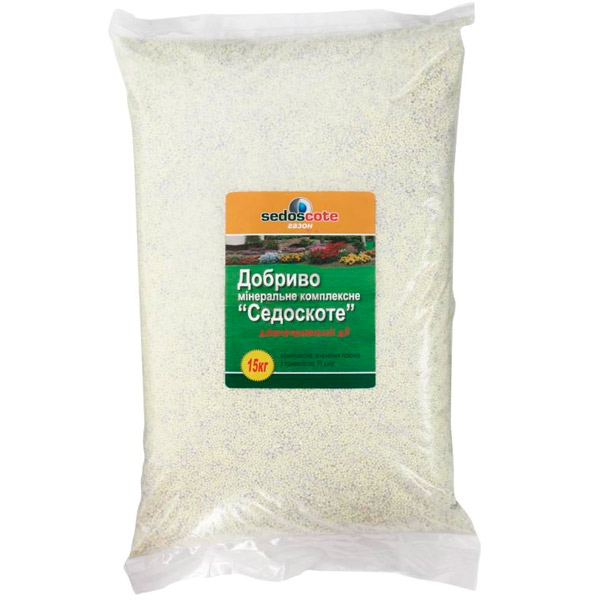 Добриво мінеральне Sedoscote для газону 15 кг