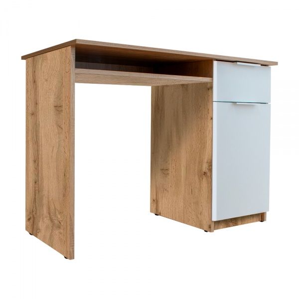 Стол письменный DC Дален 1000x750x550 дуб тахо/белый 