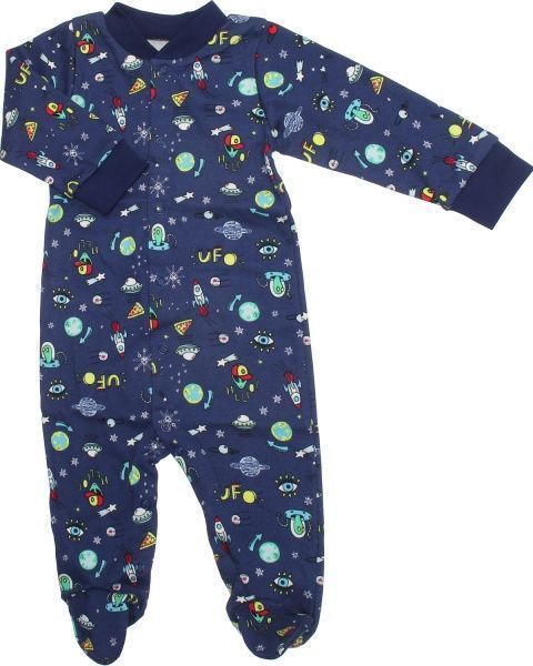 Боди Фламинго ясельный р.80 синий 647-217 