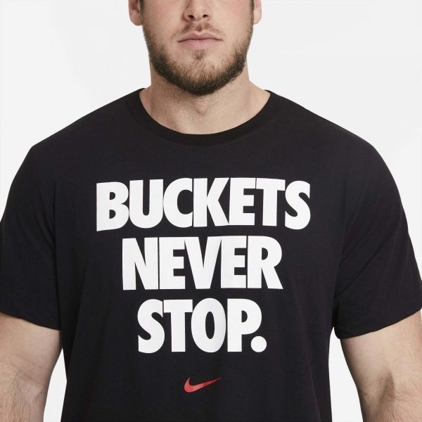 Футболка Nike M NK DRY OC STND VERB SS TEE DB5989-010 S чорний