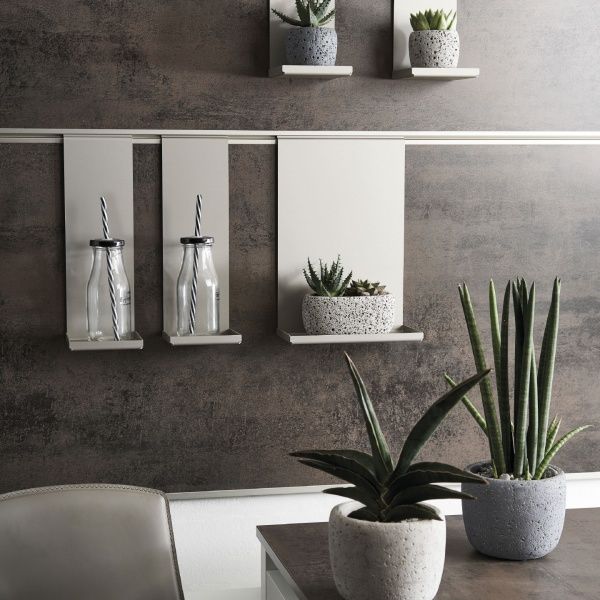 Кашпо керамическое Soendgen Bettona круглый 3,8 л темно-серый 