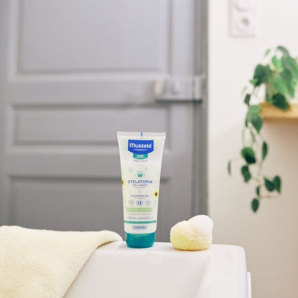 Гель Mustela Stelatopia Cleansing Gel Lavant очищувальний 200 мл