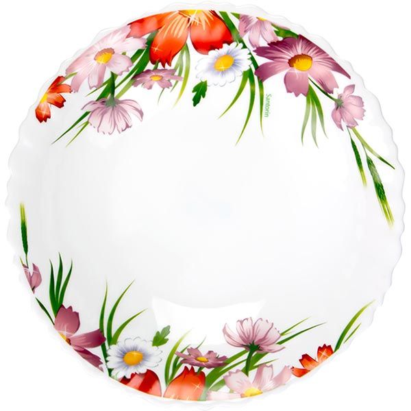 Тарелка суповая Santorin Лето 21.5 см