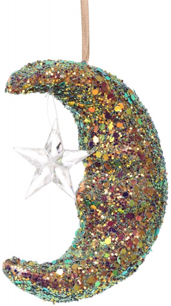 Игрушка на елку Луна YZB001770 11 см 