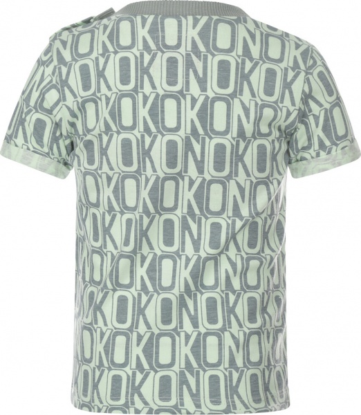 Футболка для хлопчиків Koko Noko р.134 світло-зелений T46811-37 