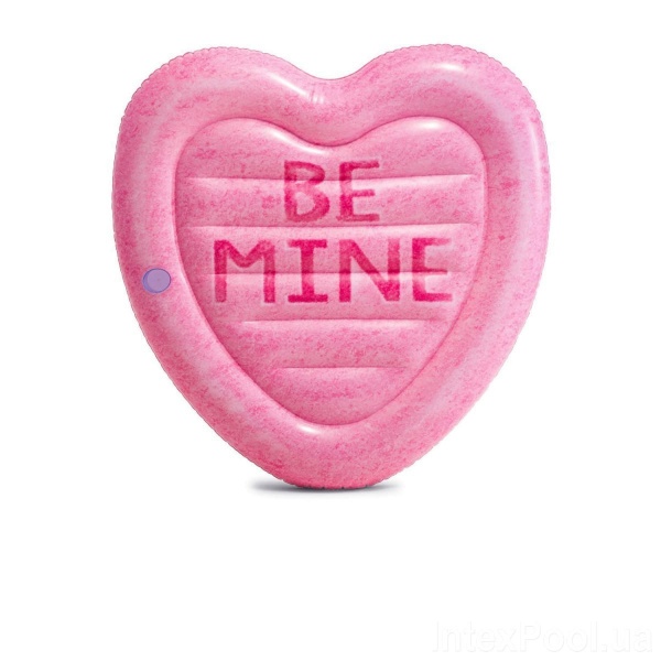 Пліт надувний Intex Карамельне серце 58789