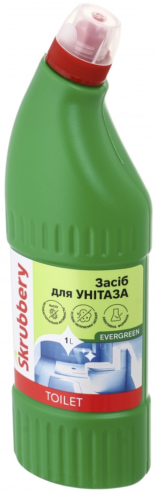 Средство для унитаза SKRUBBERY Evergreen 1 л