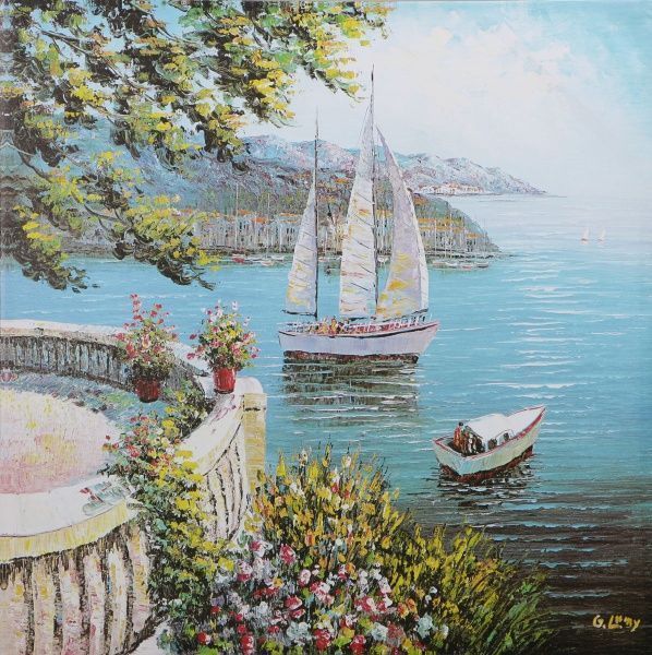 Репродукция Sail 80x80 см 