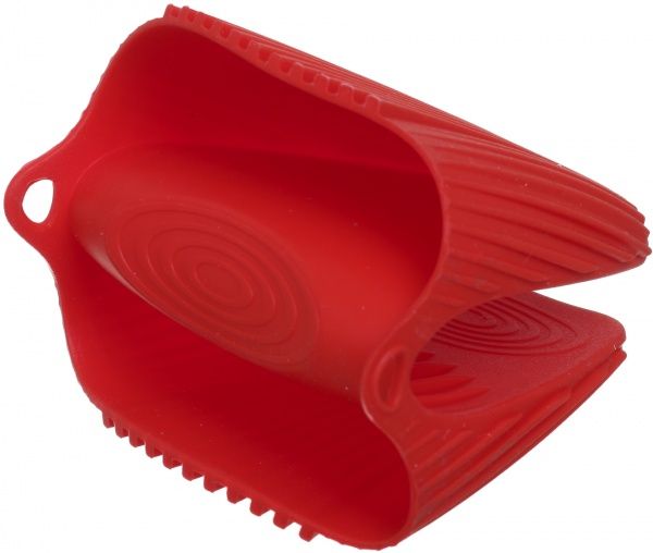 Силиконовая прихватка красная, 10,5х9х10 см UP! (Underprice)