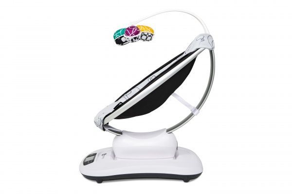 Крісло-гойдалка 4MOMS mamaRoo сріблясте Plush