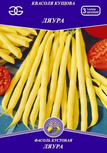 Насіння Golden Garden квасоля кущова Ляура 15г
