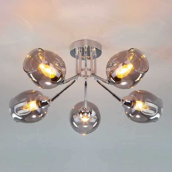 Люстра стельова Strotskis Marci 5x40 Вт E27 хром 30164/5