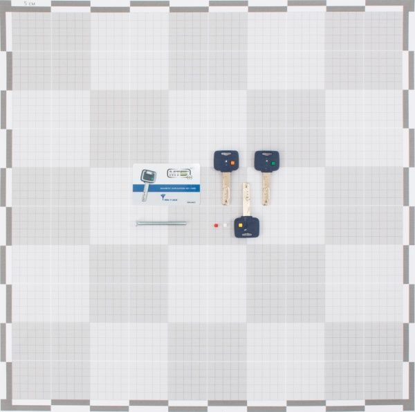 Циліндр Mul-T-Lock MT5 40x50 ключ-ключ 90 мм нікель