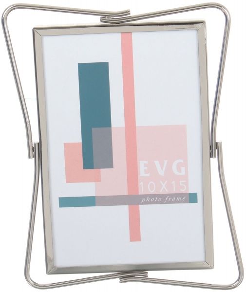 Рамка для фото EVG LBT106S 10x15 см серебристый 