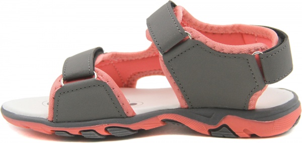 Сандалии для девочки р.33 серый с розовым UTSH-SK20032/gr/33 