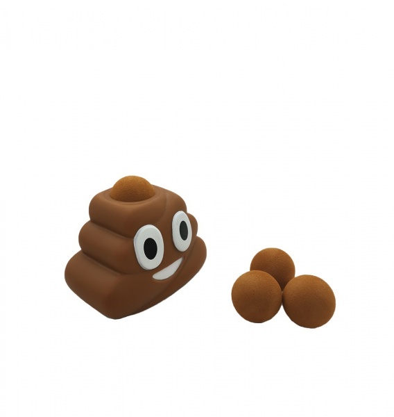 Игрушка Squeeze Popper Стреляющая фигурка Кучка в ассортименте 55616 