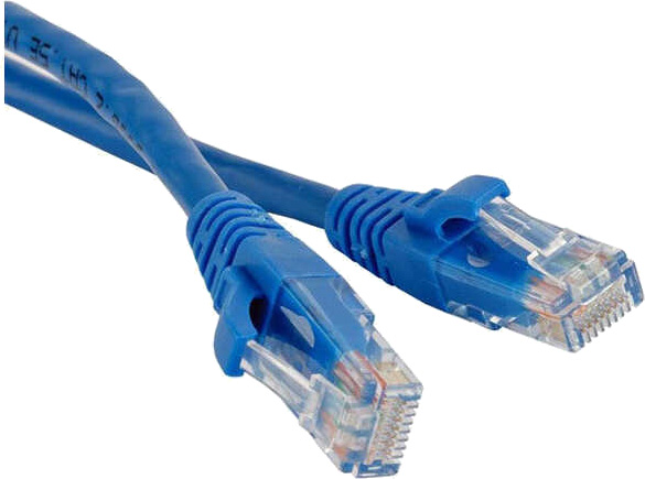 Патч-корд GoldMine UTP Cat5e 1 м синій (115500) 