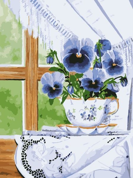 Картина по номерам Майское дыхание Идейка 