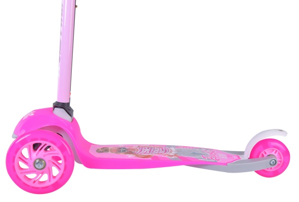 Самокат Disney Barbie розовый LS2211 