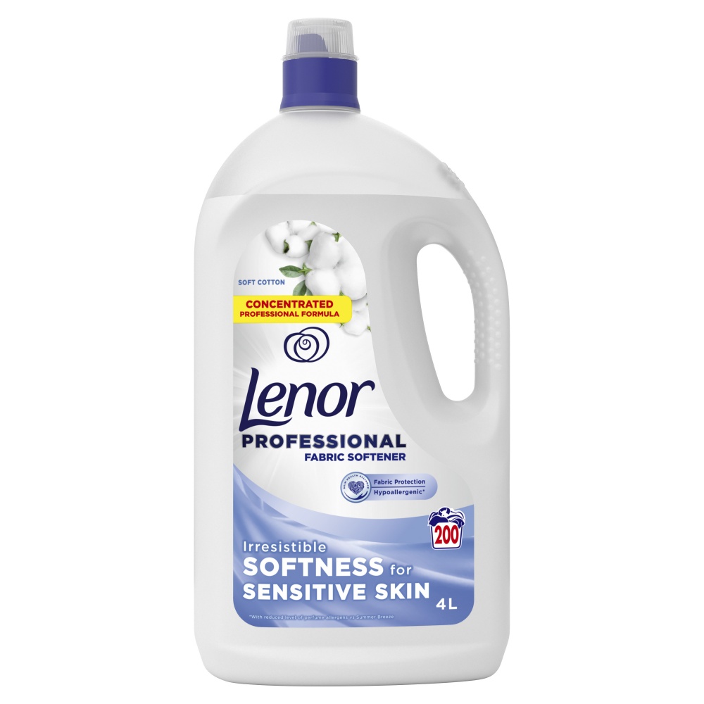 Кондиціонер для білизни Lenor Professional М’яка Бавовна 4 л