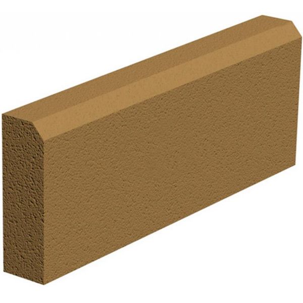 Поребрик ЗОЛОТОЙ МАНДАРИН  персиковий 500х200х60 мм