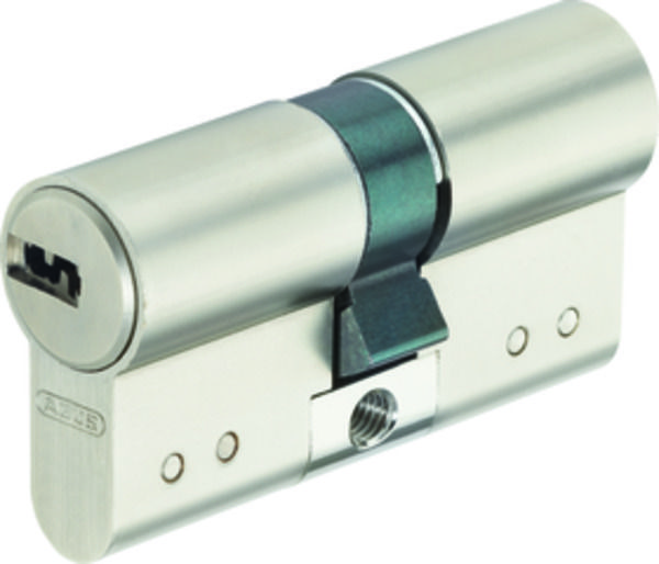 Цилиндр Abus D15 35x45 ключ-ключ 80 мм матовый никель