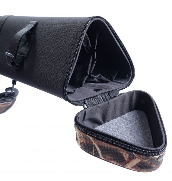 Тубус для удилищ KENT&AVER жесткий «Дельта» черный №36 145 см