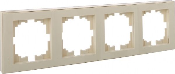 Рамка Lezard Rain вертикальна крем 703-0303-154