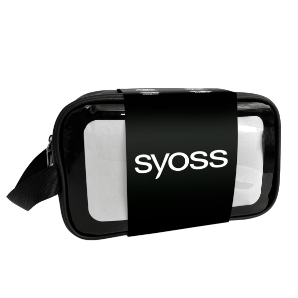 Набір подарунковий для жінок Syoss Keratin Косметичка + Шампунь 440 мл + Бальзам 440 мл